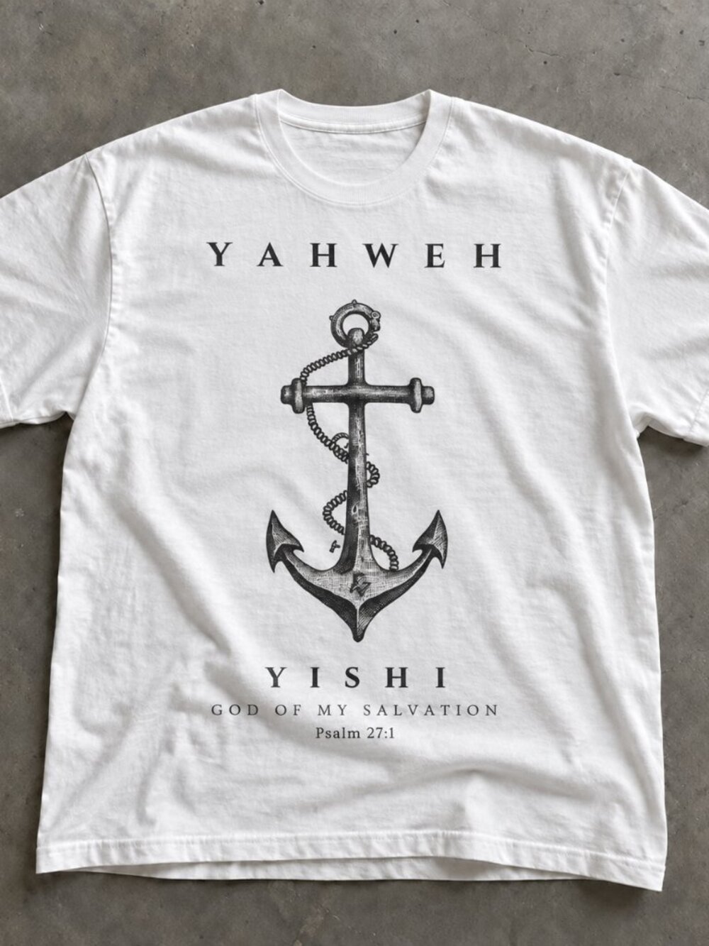 Yahweh Yishi Christian Graphic Tee